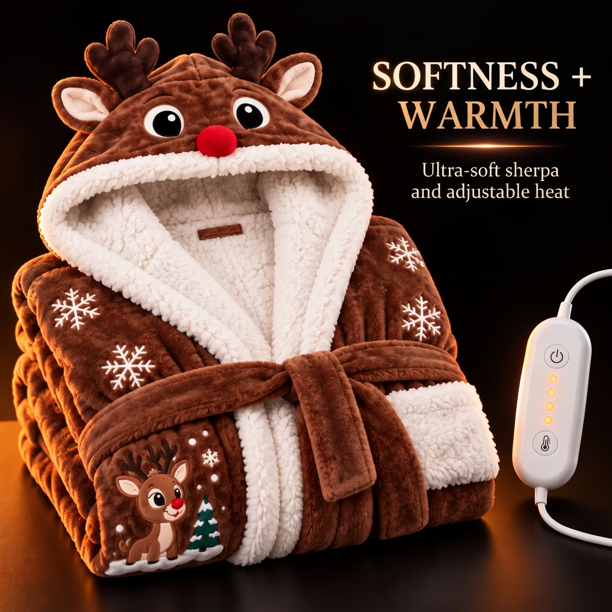 Mitoufli heated wearable blanket, SOFTNESS + WARMTH